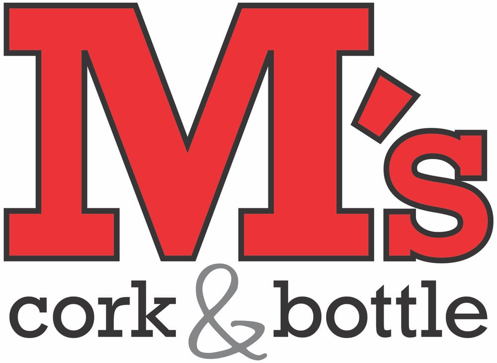 M's Cork & Bottle Logo