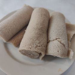 Das Ethiopian - Injeera Bread - Was served cold (definitely not fresh)