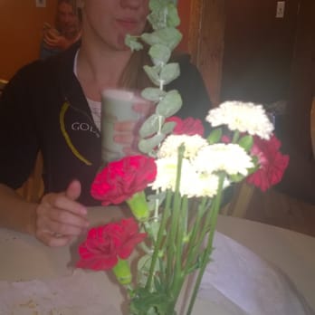 New Moon Bakery and Cafe - Table decorations, real fragrant flowers! - Bakeries Near Me - Nederland, Colorado