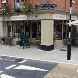 Cornhouse Restaurant - Entrance and outdoor seating