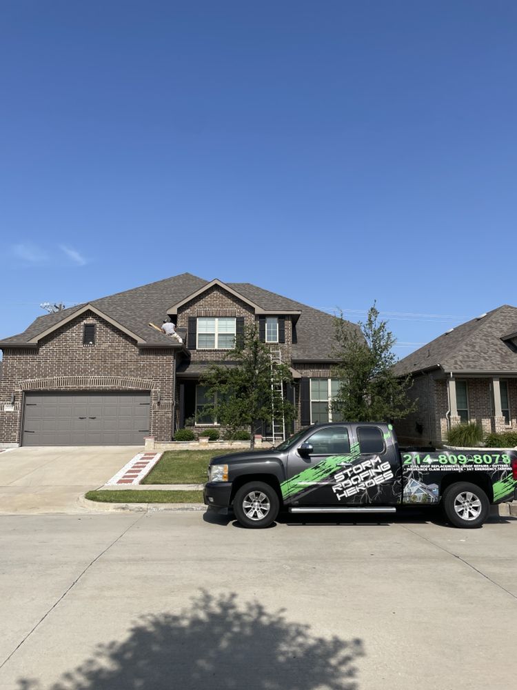 Slide of Storm Roofing Heroes