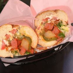 Attari Sandwich Shop - Sosis Bandari Sandwich