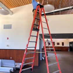 Hoover's Air Duct Cleaning - We'll go to great heights!