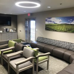 Shanahan Orthodontics - Reception area with coffee bar
