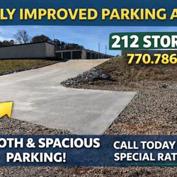 212 Storage - Updated parking