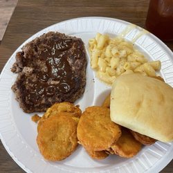 Dine at the Line - Hamburger steak plate