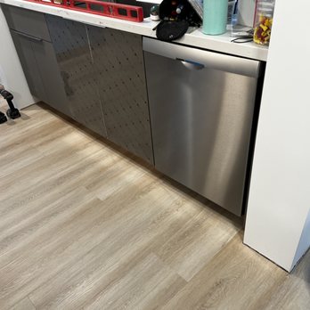 Palacios Construction - Condo kitchen remodeling in progress - General Contractors Near Me