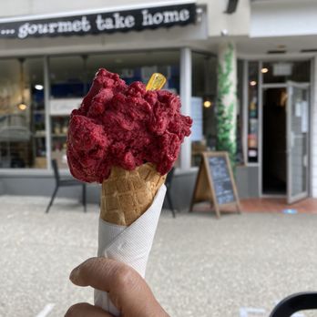 Casereccio Foods - Black currants gelato - lip puckering goodness on a hot afternoon. How refreshing! - Italian Near Me - Vancouver, British Columbia Casereccio Foods - Black currants gelato - lip puckering goodness on a hot afternoon. How refreshing! - Italian Near Me - Vancouver, British Columbia
