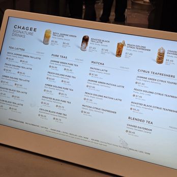 Chagee Modern Teahouse - menu - Coffee & Tea Near Me - Brea, California Chagee Modern Teahouse - menu - Coffee & Tea Near Me - Brea, California