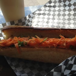 Tofu Delight sub and Lychee bubble tea :).