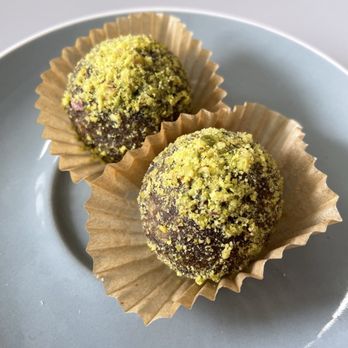 1 Oz Coffee - Energy Balls (TikTok: @justandyvu) - Coffee & Tea Near Me - Huntington Beach, California
