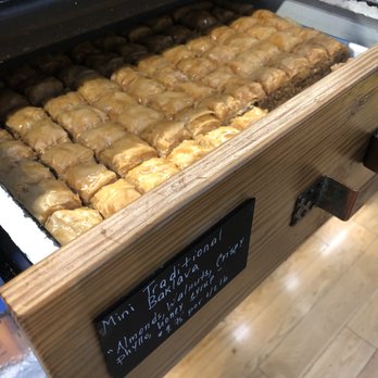 Pi Bakerie - Drawer of Mini Traditional Baklava. - Bakeries Near Me - New York, New York Pi Bakerie - Drawer of Mini Traditional Baklava. - Bakeries Near Me - New York, New York
