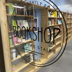 Bookshop Under the Stairs - Cool logo.