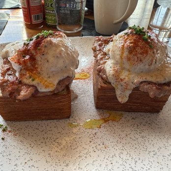 The Butter Milk Ranch - The Cube Benny with Sausage Gravy - Breakfast & Brunch Near Me - Nashville, Tennessee The Butter Milk Ranch - The Cube Benny with Sausage Gravy - Breakfast & Brunch Near Me - Nashville, Tennessee