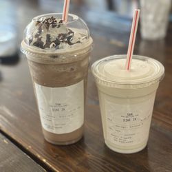 RearView Coffee - Mocha Frappe and Vanilla Frappe