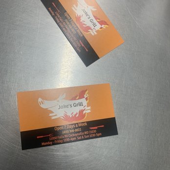 Jake's Grill - Business card - American Near Me - Cockeysville, Maryland Jake's Grill - Business card - American Near Me - Cockeysville, Maryland