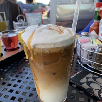 Scrambled - Iced caramel macchiato - Breakfast & Brunch Near Me - Henderson, Nevada Scrambled - Iced caramel macchiato - Breakfast & Brunch Near Me - Henderson, Nevada