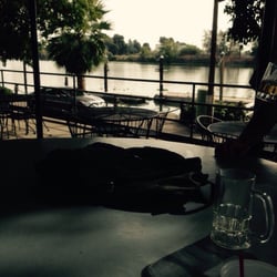 Stockton Rod & Gun Club - View of the Delta from the patio. Just saw a sealion. Bark!