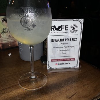 Ryfe - Rosemary Pear Fizz minus the pear - Bars Near Me - Atlantic City, New Jersey