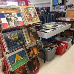 Goodwill Industries - Records, books and DVDs.