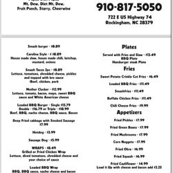 Burger Bros restaurant - Menu
