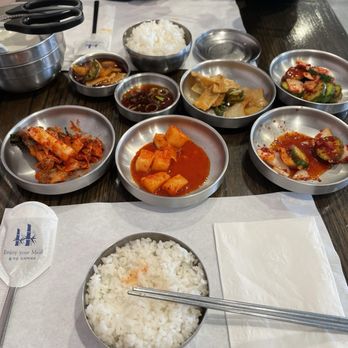 Moobongri Soondae - La Crescenta - Banchan (sides) - Korean Near Me - Glendale, California Moobongri Soondae - La Crescenta - Banchan (sides) - Korean Near Me - Glendale, California