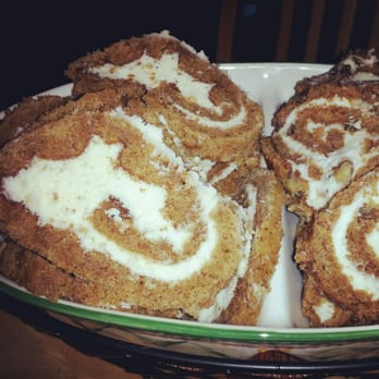 Sweets N Treats - Yvette made these pumpkin cream cheese rolls for her family's Thanksgiving in SF.  So delicious that I went for seconds/thirds. - Bakeries Near Me - San Bernardino, California