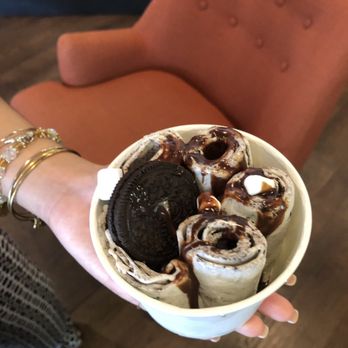 Melao Cafe & Creamery - Oreo shaved Oreo Swirl Ice Cream - Ice Cream & Frozen Yogurt Near Me - Rahway, New Jersey Melao Cafe & Creamery - Oreo shaved Oreo Swirl Ice Cream - Ice Cream & Frozen Yogurt Near Me - Rahway, New Jersey