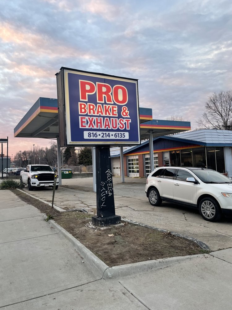 PRO BRAKE AND EXHAUST Updated October 2024 Kansas City, Missouri Auto Repair Phone