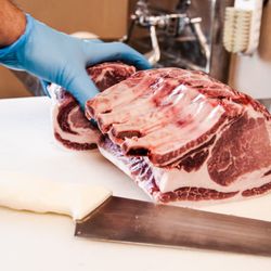 Fossil Farms Market & Kitchen - Freshly butchered Berkshire Pork French Rack