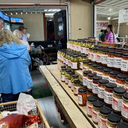 Smith Farm Market - Long line today- worth it!