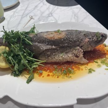 Mélange - Sea bass Whole Fish - Breakfast & Brunch Near Me - Arcadia, California Mélange - Sea bass Whole Fish - Breakfast & Brunch Near Me - Arcadia, California