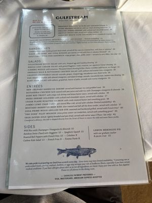 Menu photo 7 Gulfstream Newport Beach, CA