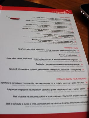 Menu photo 4 The Pictures Warsaw, MZ