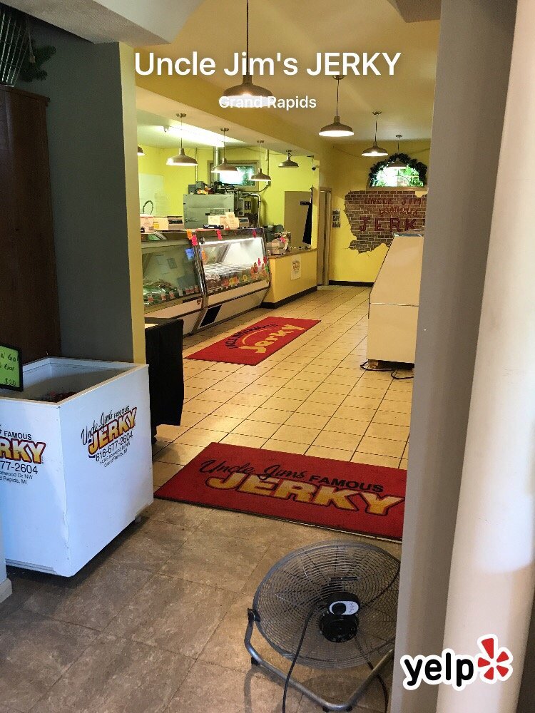 UNCLE JIM’S JERKY Updated September 2024 14535 Ironwood Dr NW, Grand Rapids, Michigan