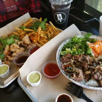 Nguyen's Kitchen - Popcorn chicken, garlic fries, bulgogi rice bowl. - Vietnamese Near Me - Orange, California