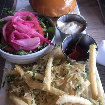 Great Maple - Steakhouse Burger and Parmesan Truffle Fries - New American Near Me - Newport Beach, California