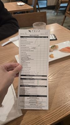 Menu photo 6 X-Fish Izakaya Brea, CA Menu photo 6 X-Fish Izakaya Brea, CA