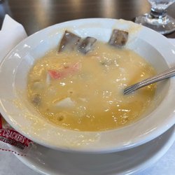 Somerby Sandy Springs - "Somerby fish chowder" with skins still in it.