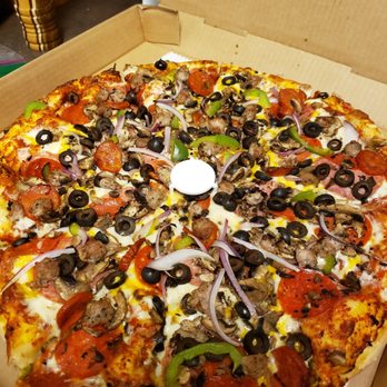 Del's Pizza - XL the works - Pizza Near Me - Fair Oaks, California