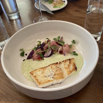 Modern Bird - Halibut - New American Near Me - Traverse City, Michigan