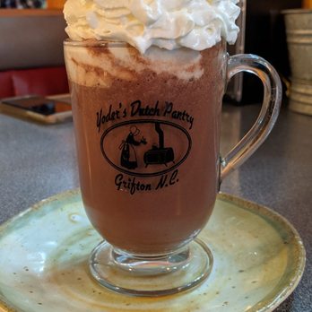 Yoder's Dutch Pantry - Hot Chocolate with tiny marshmallows is incredibly delicious. - Breakfast & Brunch Near Me - Grifton, North Carolina