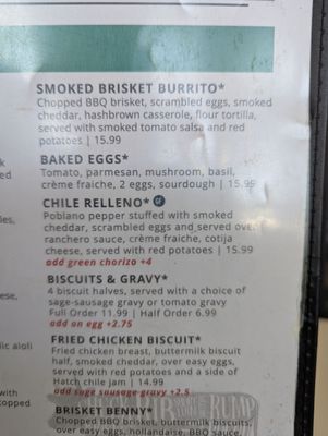 Menu photo 4 Phoebe's Diner Austin, TX