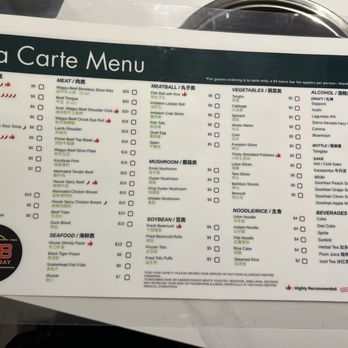 Hotpot Bay - Menu - Hot Pot Near Me - San Francisco, California Hotpot Bay - Menu - Hot Pot Near Me - San Francisco, California
