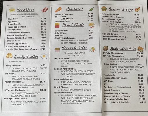 Menu photo 2 Dave & Phriends Grill Montpelier, VA Menu photo 2 Dave & Phriends Grill Montpelier, VA