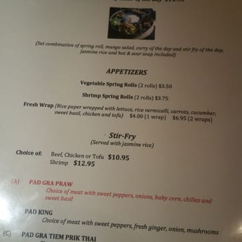 Sabai Thai Cuisine - Thai Near Me - Ottawa, Ontario