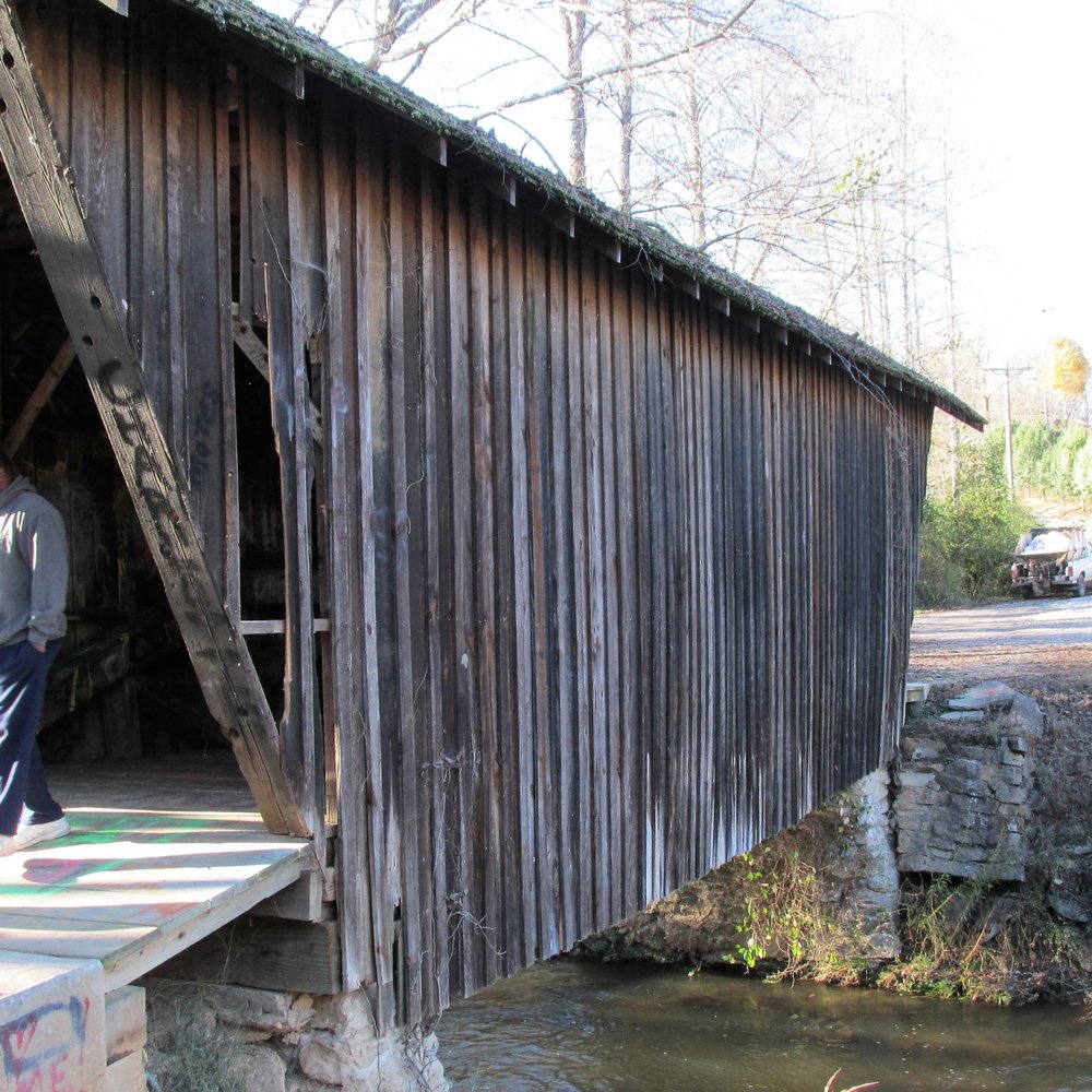 Stovall Mill Covered Bridge - The bridge definitely needs work - Hiking Near Me - Sautee Nacoochee, Georgia Stovall Mill Covered Bridge - The bridge definitely needs work - Hiking Near Me - Sautee Nacoochee, Georgia