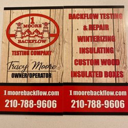 1 Moore Backflow Testing