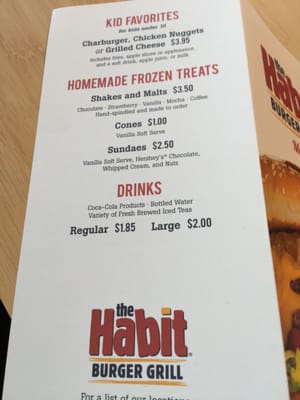 Menu photo 5 Habit Burger & Grill Delray Beach, FL Menu photo 5 Habit Burger & Grill Delray Beach, FL