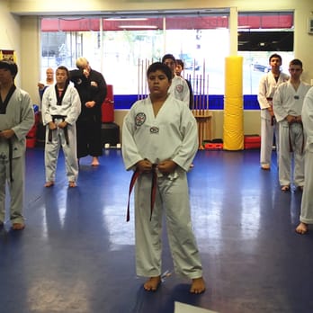 The Martial Way - Student are getting ready to practice their next skill. - Martial Arts Near Me - La Crescenta, California The Martial Way - Student are getting ready to practice their next skill. - Martial Arts Near Me - La Crescenta, California